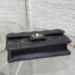 Dior Women Jolie Mini Bag Black Cannage Lambskin S3117UNJB