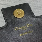 Dior Women Jolie Mini Bag Black Cannage Lambskin S3117UNJB