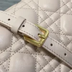 Dior Women Jolie Mini Bag Powder Pink Cannage Lambskin S3117UNJB