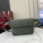 Gucci Men GG Monogram Small Belt Bag ‎792091FAFAI