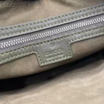 Gucci Men GG Monogram Small Crossbody Bag Forest Green GG Fabric