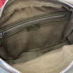 Gucci Men GG Monogram Small Crossbody Bag Forest Green GG Fabric