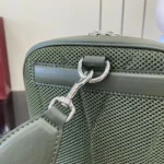 Gucci Men GG Monogram Small Slingbag Forest Green GG Fabric 822073