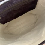 Gucci Unisex Ophidia Medium Tote Bag Dark Brown Suede 834465AAE1D