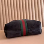 Gucci Unisex Ophidia Medium Tote Bag Dark Brown Suede 834465AAE1D