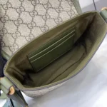 Gucci Unisex Ophidia Mini Bag Beige And Dark Brown Fabric ‎838599FAEOF