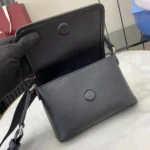 Gucci Unisex Ophidia Mini Bag Black Soft Leather 838599AAE1B