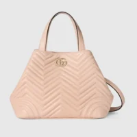 Gucci Women Betty Medium Tote Bag Pale Pink Leather ‎847387AAFA1