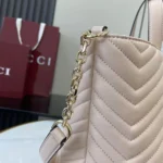 Gucci Women Betty Medium Tote Bag Pale Pink Leather ‎847387AAFA1