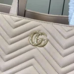 Gucci Women Betty Medium Tote Bag Pale Pink Leather ‎847387AAFA1