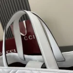 Gucci Women Betty Medium Tote Bag White Leather 847387AAFA1