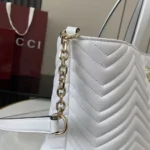 Gucci Women Betty Medium Tote Bag White Leather 847387AAFA1