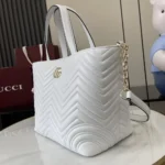 Gucci Women Betty Medium Tote Bag White Leather 847387AAFA1