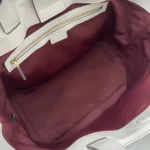 Gucci Women Betty Medium Tote Bag White Leather 847387AAFA1