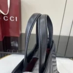 Gucci Women Betty Small Tote Bag Black Leather ‎847386AAFA1