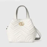 Gucci Women Betty Small Tote Bag White Leather ‎847386AAFA1