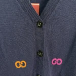 Gucci Women Fine Cashmere Cardigan with Intarsia 833671XKEYI