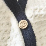 Gucci Women Fine Cotton Crochet Cardigan-White ‎824722XKESV
