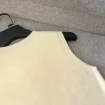 Gucci Women Fine GG Cotton Sleeveless Top-Yellow 821143XKEPI - Image 6