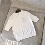 Gucci Women GG Cotton Crewneck Top-White ‎820703XKEO6