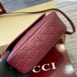 Gucci Women GG Emblem Small Shoulder Bag-847448AAFDV6207