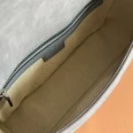 Gucci Women GG Marmont Medium Shoulder Bag Grey Leather 837267AAE37