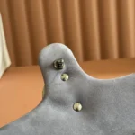 Gucci Women GG Marmont Mini Shoulder Bag Grey Leather 841290AAE5D