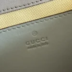 Gucci Women GG Marmont Mini Shoulder Bag Grey Leather 841290AAE5D