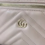 Gucci Women GG Marmont Mini Vanity Bag-Pink ‎837454AAET8