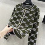Gucci Women GG Wool Bouclé Jacquard Cardigan ‎713300XKCNA