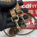 Gucci Women Mini GG Handbag Beige And Brown GG Canvas 859975FAFWX