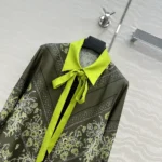 Gucci Women Printed Silk Twill Shirt 837650Z7AS2