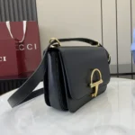 Gucci Women Siena Small Shoulder Bag Black Leather 846705AAFKB