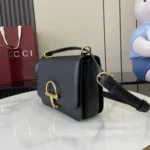 Gucci Women Siena Small Shoulder Bag Black Leather 846705AAFKB