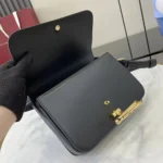 Gucci Women Siena Small Shoulder Bag Black Leather 846705AAFKB