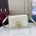 Gucci Women Siena Small Shoulder Bag Ivory Leather ‎846705AAFKB