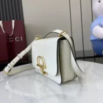 Gucci Women Siena Small Shoulder Bag Ivory Leather ‎846705AAFKB