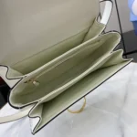 Gucci Women Siena Small Shoulder Bag Ivory Leather ‎846705AAFKB