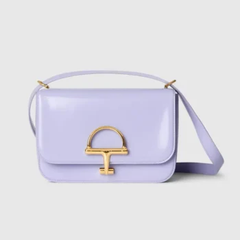 Gucci Women Siena Small Shoulder Bag Purple Leather ‎846705AADVW
