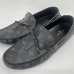 Louis Vuitton LV Men Arizona Moccasin Shoes Gray