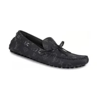 Louis Vuitton LV Men Arizona Moccasin Shoes Gray