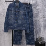 Louis Vuitton LV Men Monogram Denim Skate Pants 1AILUU
