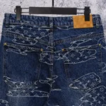 Louis Vuitton LV Men Monogram Denim Skate Pants 1AILUU