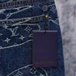 Louis Vuitton LV Men Monogram Denim Skate Pants 1AILUU