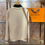 Louis Vuitton LV Men PRE-ORDER NOW Contrasting Cable Knit Turtleneck 1AJBSX