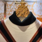 Louis Vuitton LV Men PRE-ORDER NOW Contrasting Cable Knit Turtleneck 1AJBSX