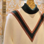 Louis Vuitton LV Men PRE-ORDER NOW Contrasting Cable Knit Turtleneck 1AJBSX