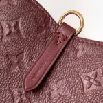 Louis Vuitton LV Women All In One MM Cowhide Leather-Maroon M25888