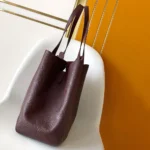 Louis Vuitton LV Women All In One MM Cowhide Leather-Maroon M25888