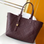 Louis Vuitton LV Women All In One MM Cowhide Leather-Maroon M25888